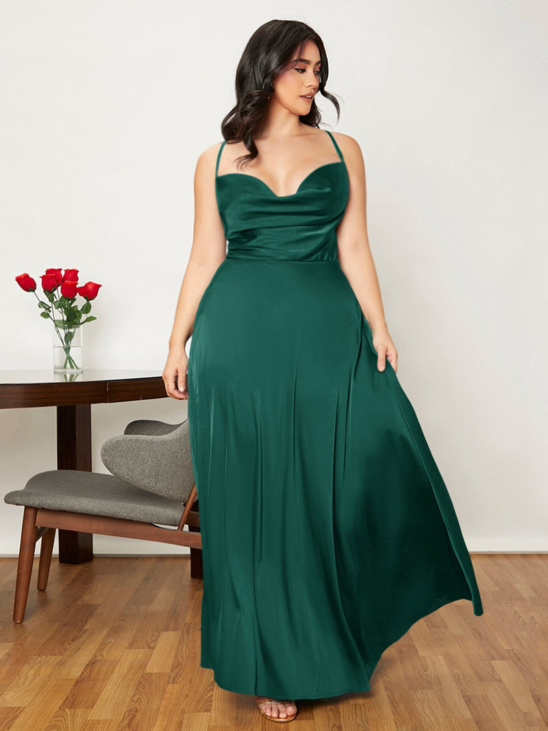 Rochie SHEIN, verde