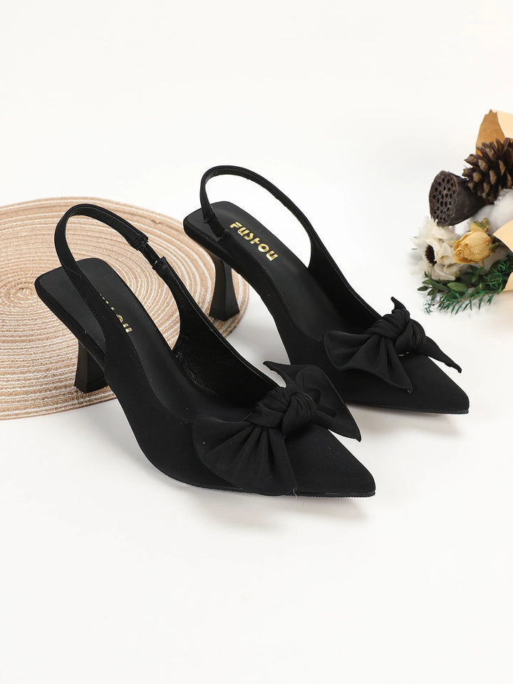 Pantofi cu toc SHEIN, negru