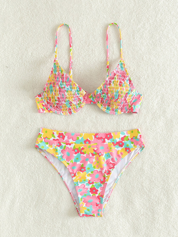 Set bikini SHEIN, mix culori