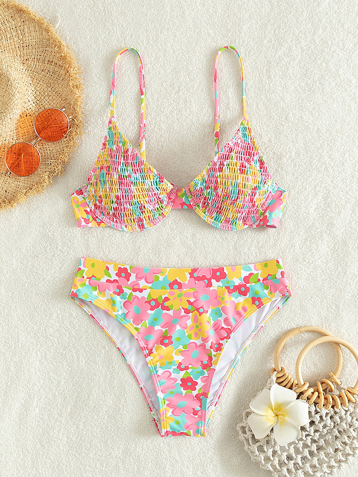 Set bikini SHEIN, mix culori