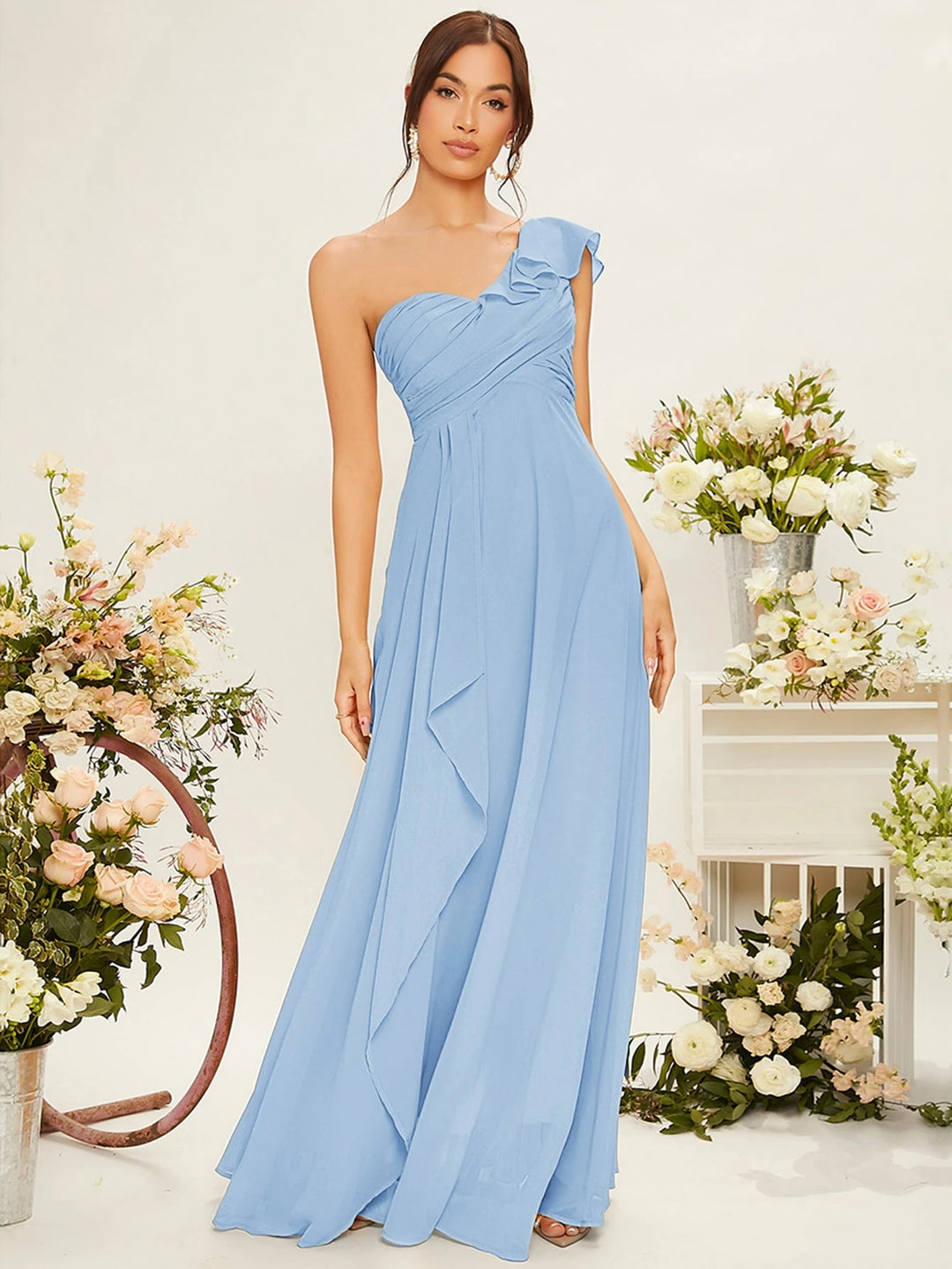 Rochie de ocazie SHEIN, albastru