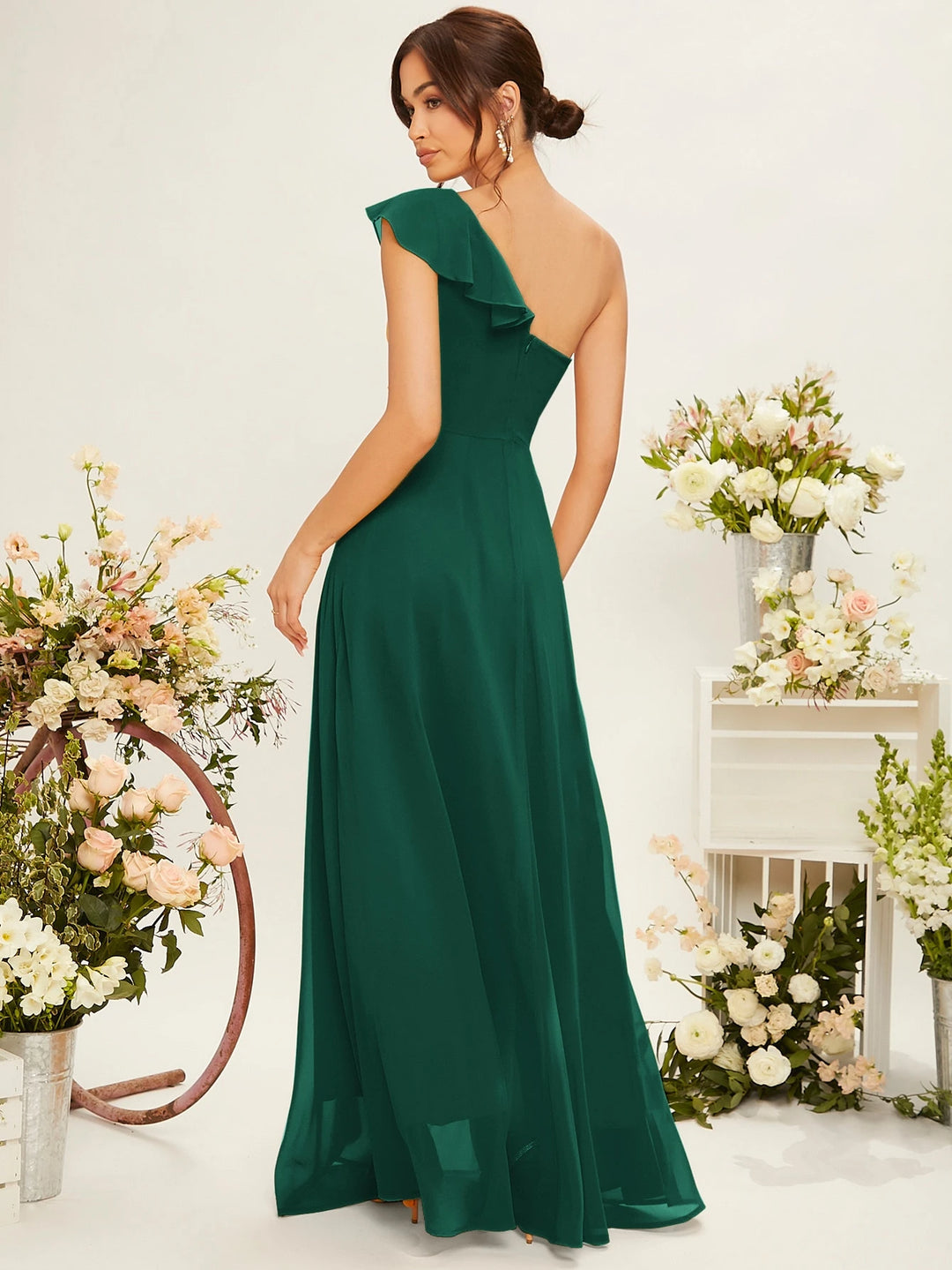 Rochie maxi SHEIN, verde