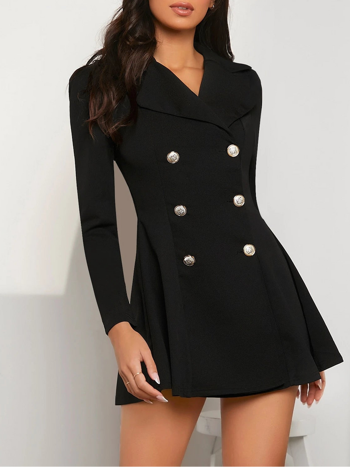 Rochie mini tip sacou SHEIN, negru