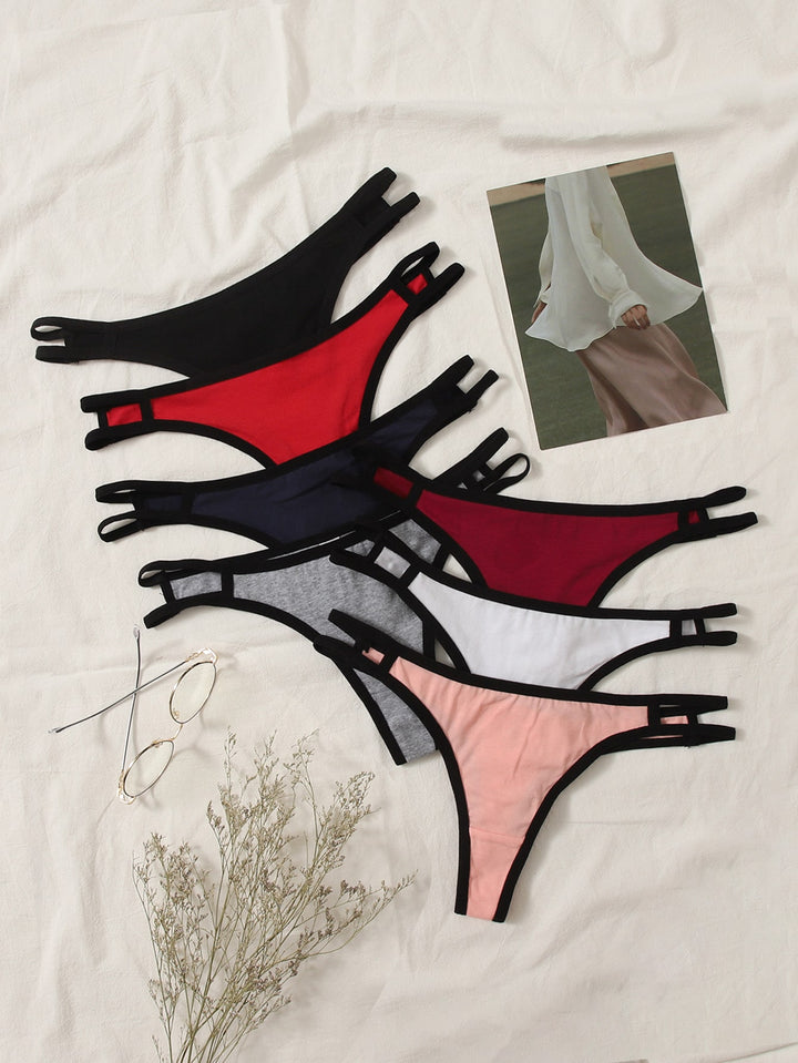 Slip tanga SHEIN, mix culori