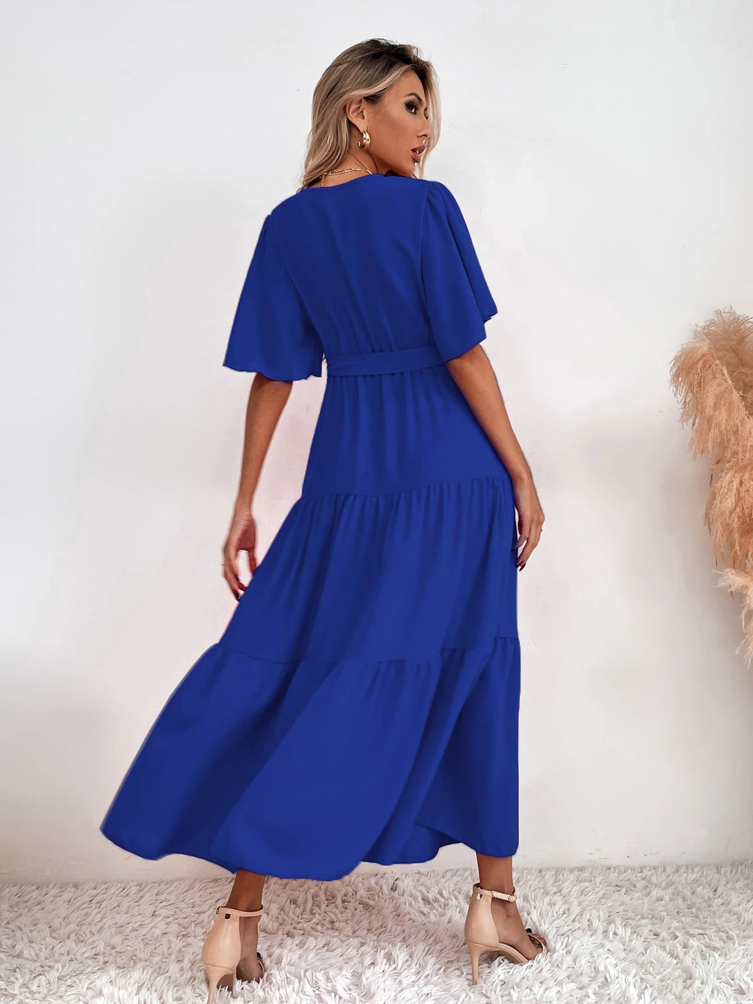 Rochie midi SHEIN, albastru