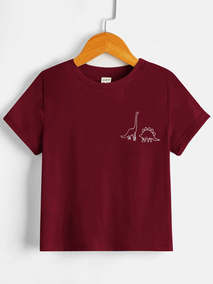 Tricou SHEIN, vișiniu
