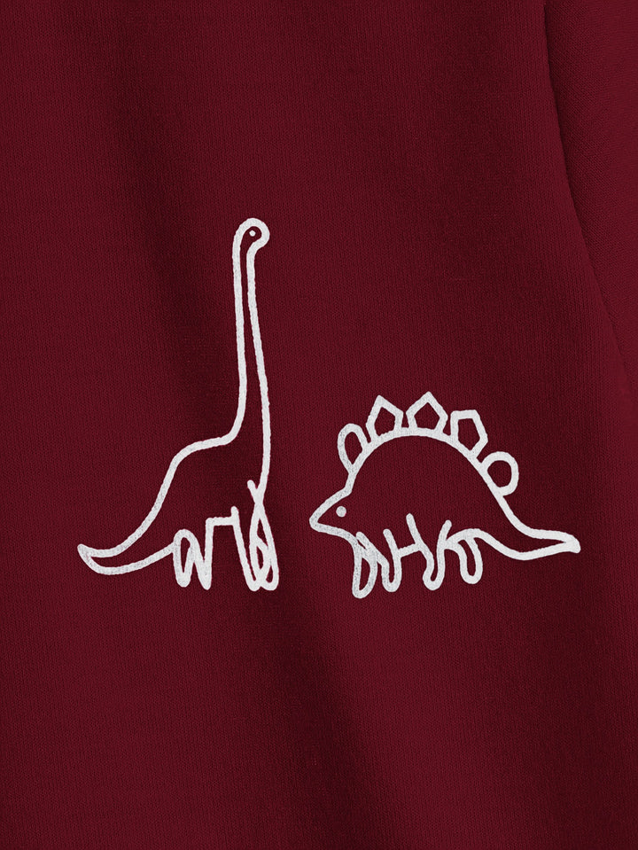 Tricou SHEIN, vișiniu