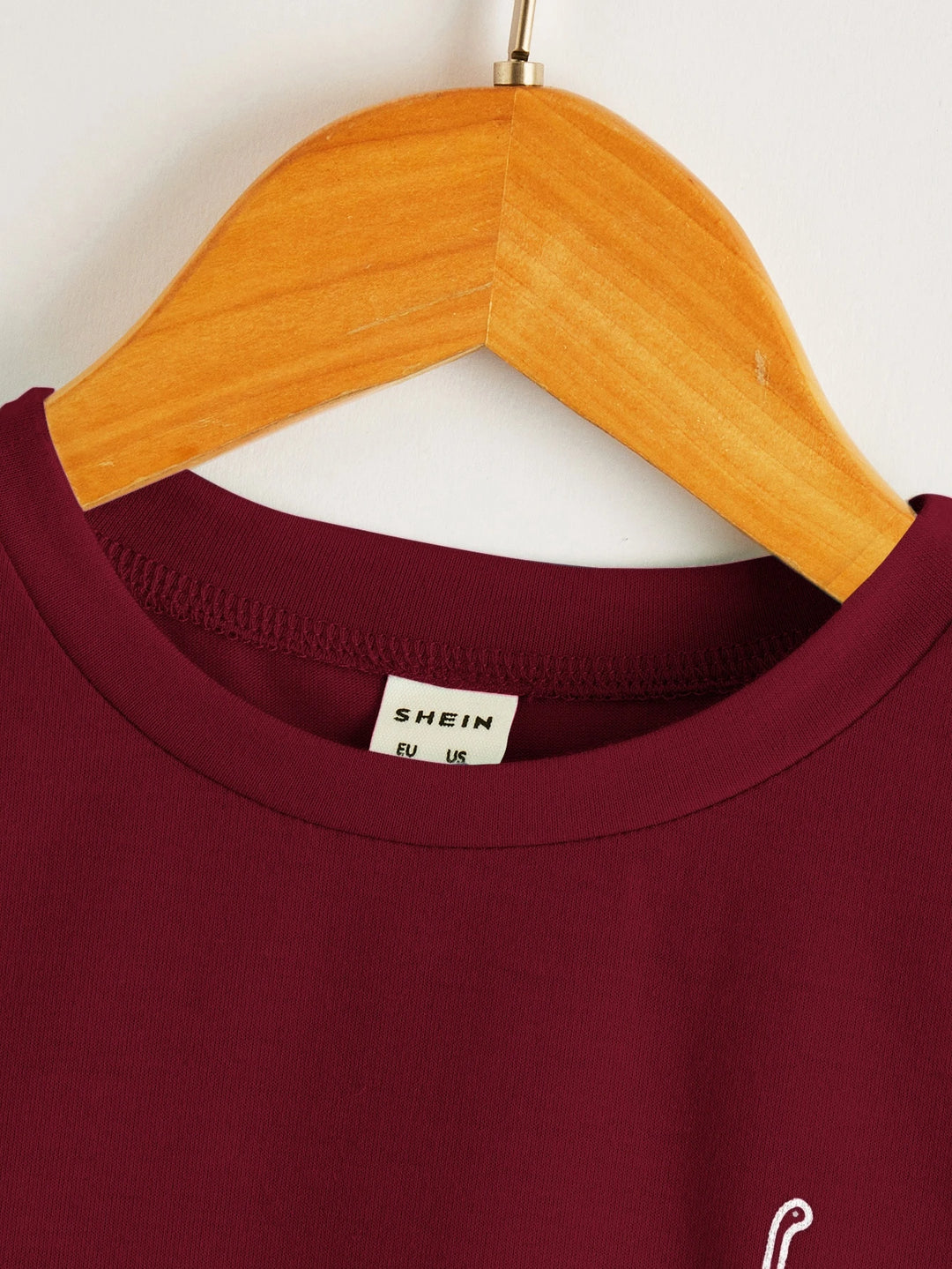 Tricou SHEIN, vișiniu