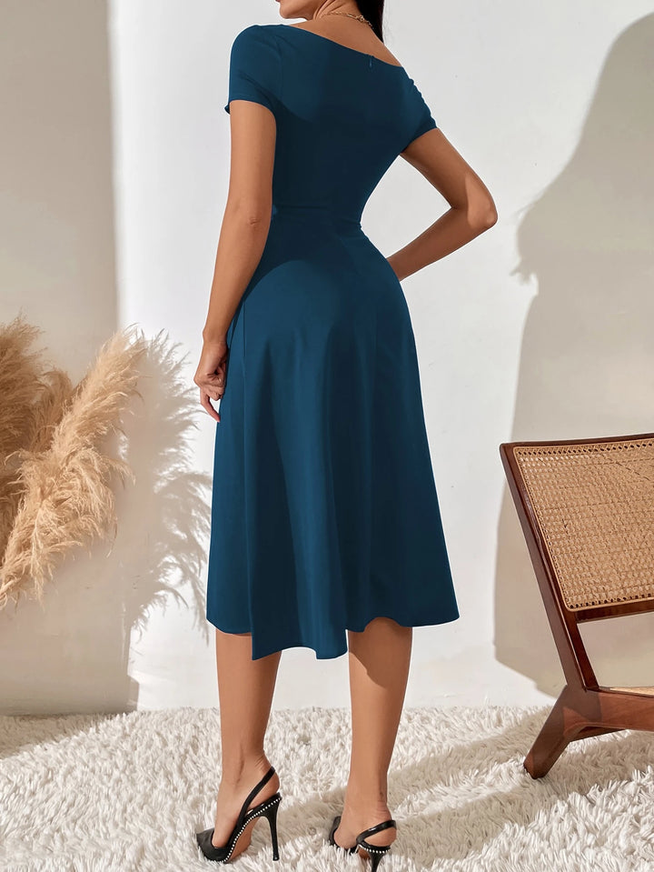 Rochie midi SHEIN, albastru