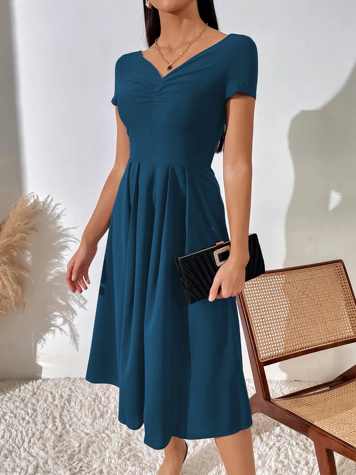 Rochie midi SHEIN, albastru