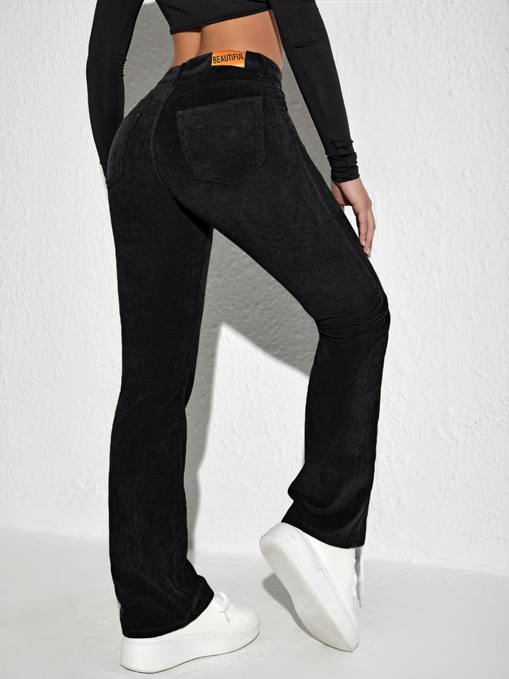 Pantaloni SHEIN, negru