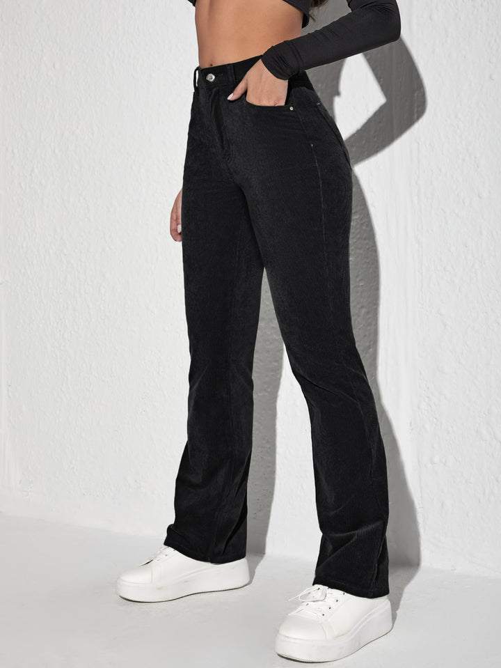 Pantaloni SHEIN, negru