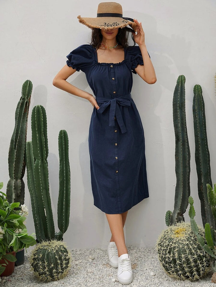 Rochie midi SHEIN, abastru