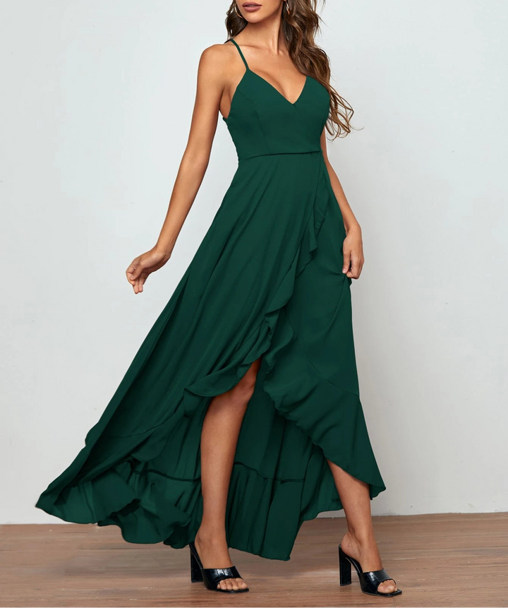 Rochie maxi SHEIN, verde