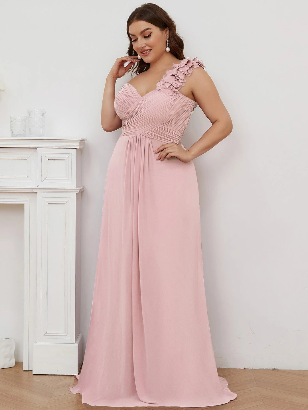 Rochie maxi SHEIN, roz