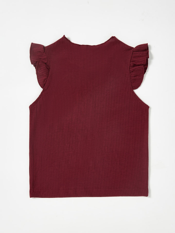 Tricou SHEIN, vișiniu