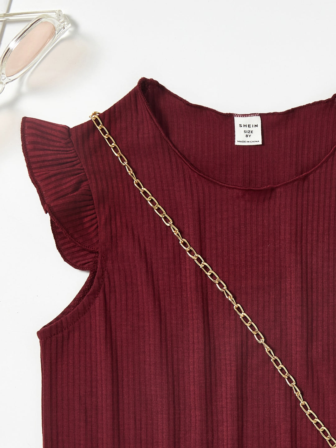 Tricou SHEIN, vișiniu