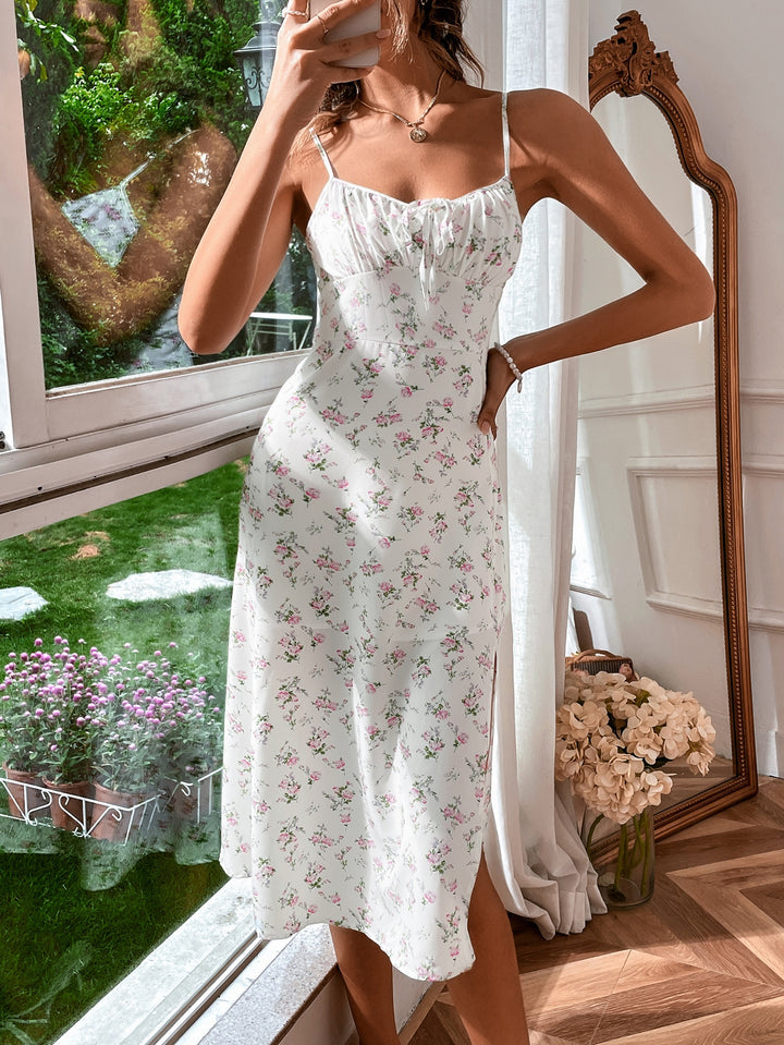 Rochie maxi SHEIN, bej