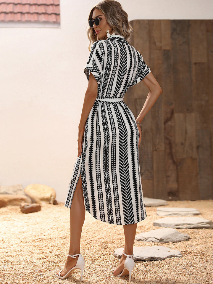 Rochie midi SHEIN ,mix culori