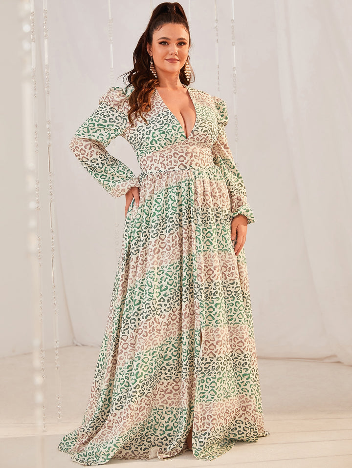 Rochie maxi SHEIN, mix culori