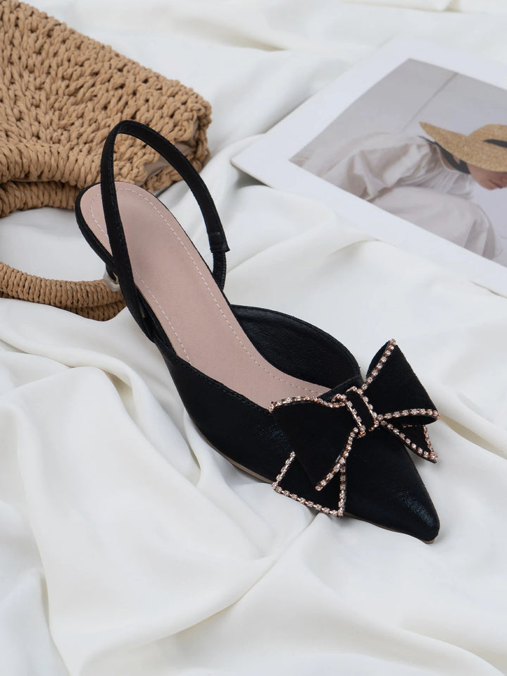 Pantofi cu toc SHEIN, negru