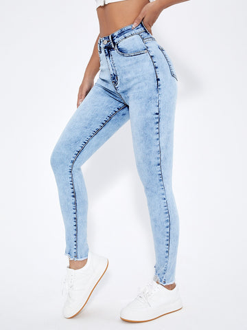 Jeans SHEIN, albastru
