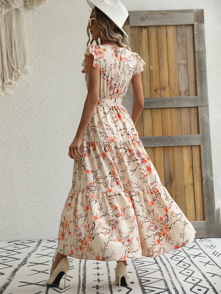 Rochie maxi SHEIN, mix culori