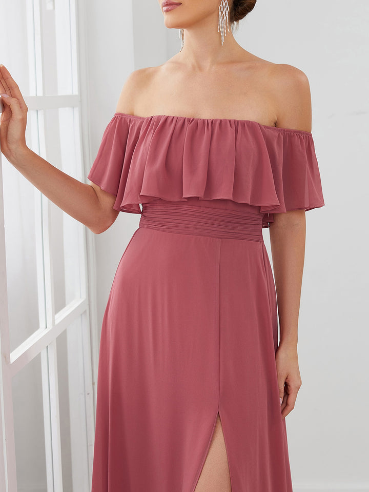 Rochie maxi SHEIN, roz