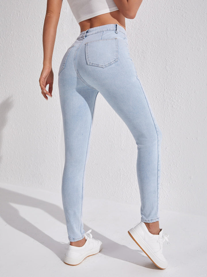 Jeans SHEIN, albastru