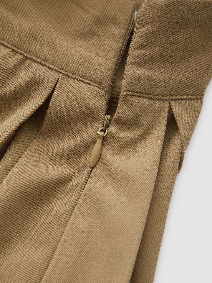 SHEIN miniszoknya, barna