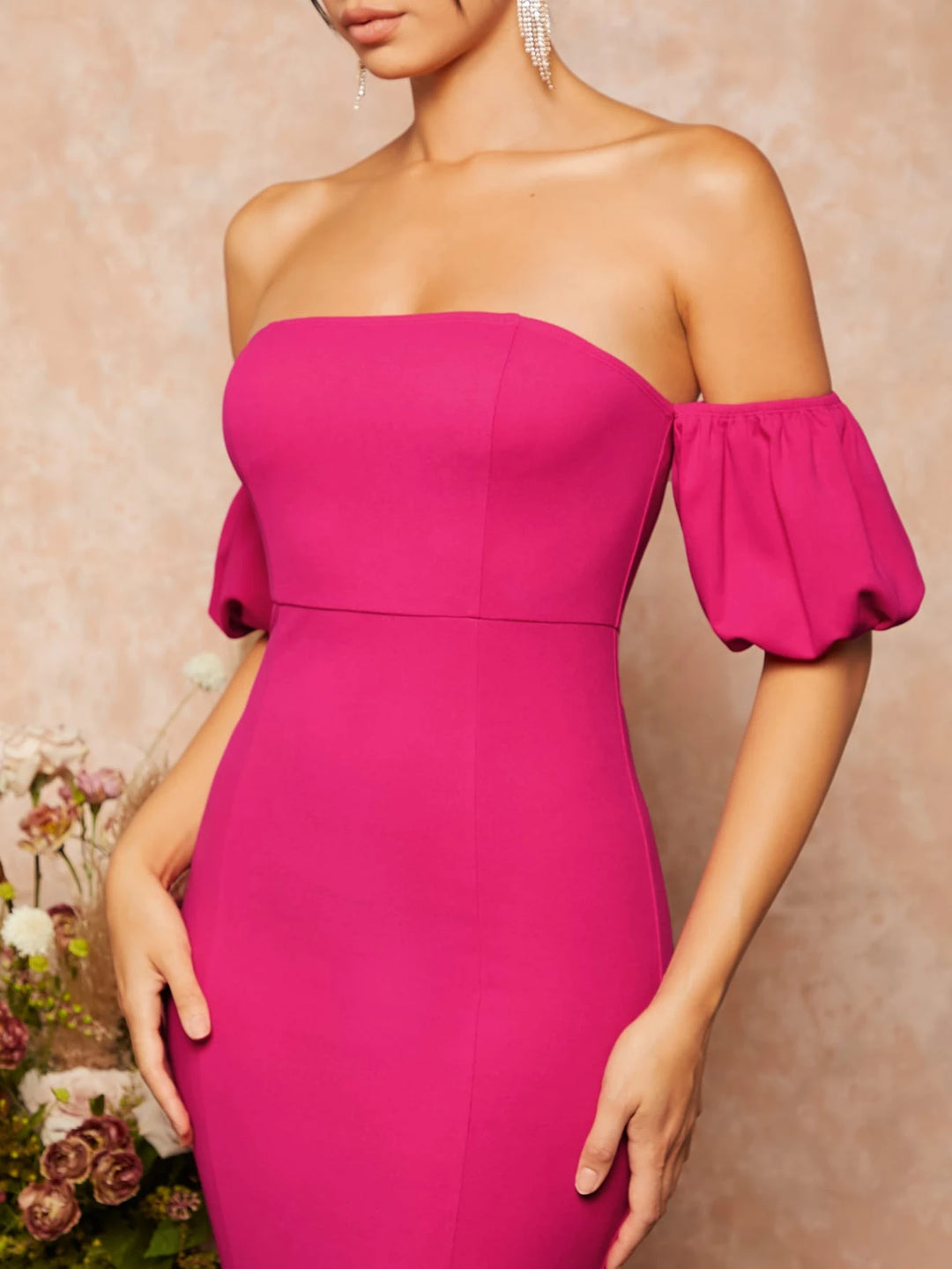 Rochie maxi SHEIN, roz