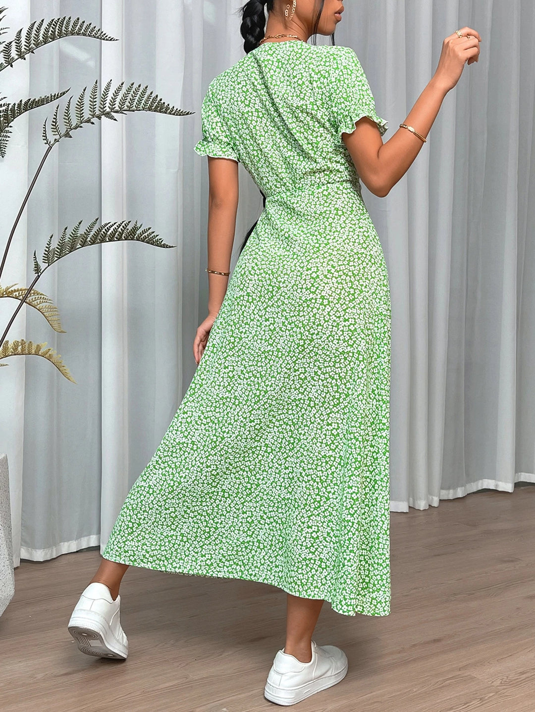 Rochie maxi SHEIN, mix culori