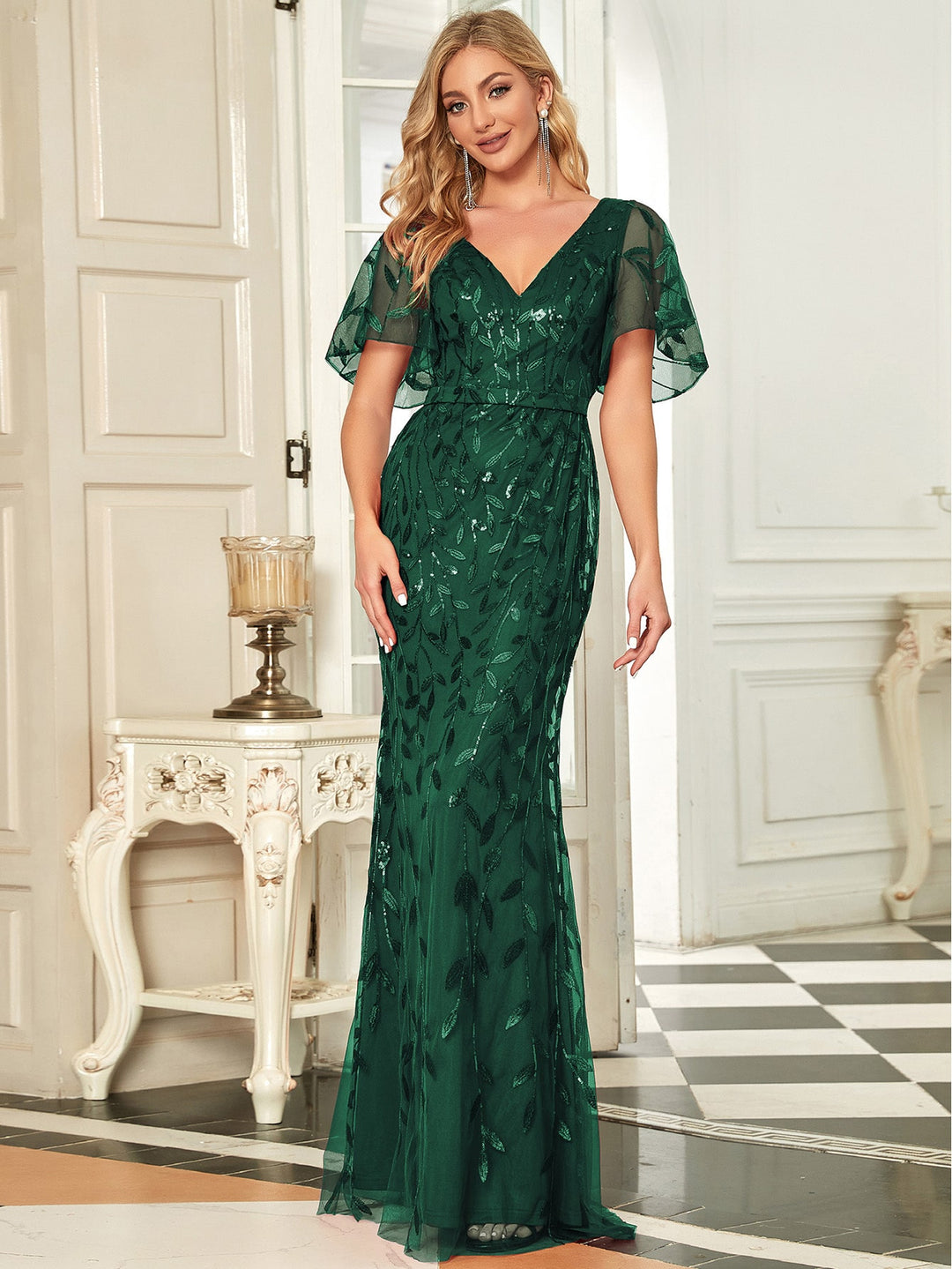 Rochie SHEIN, verde