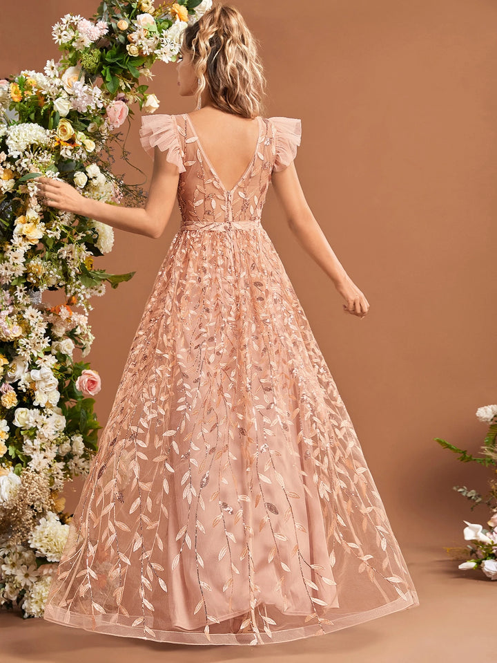 Rochie de ocazie SHEIN, roz