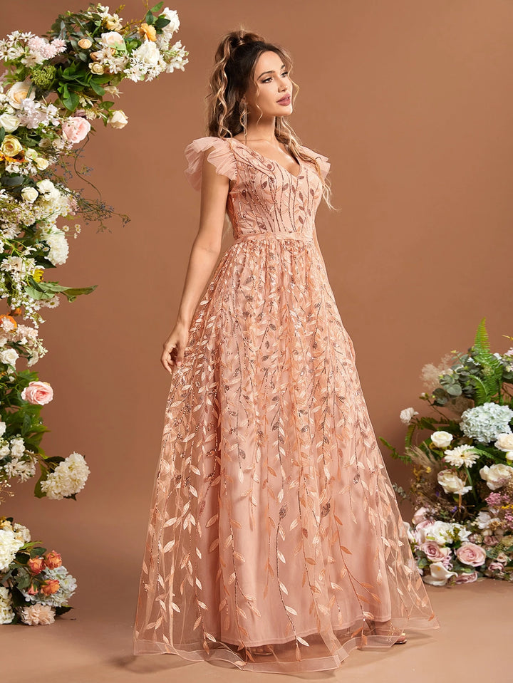 Rochie de ocazie SHEIN, roz