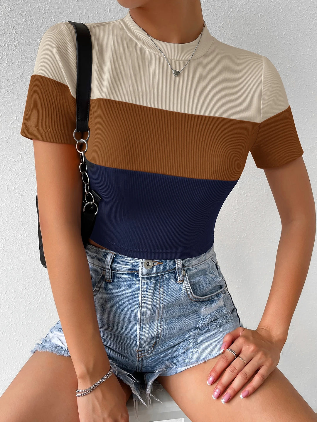 Top SHEIN, mix culori