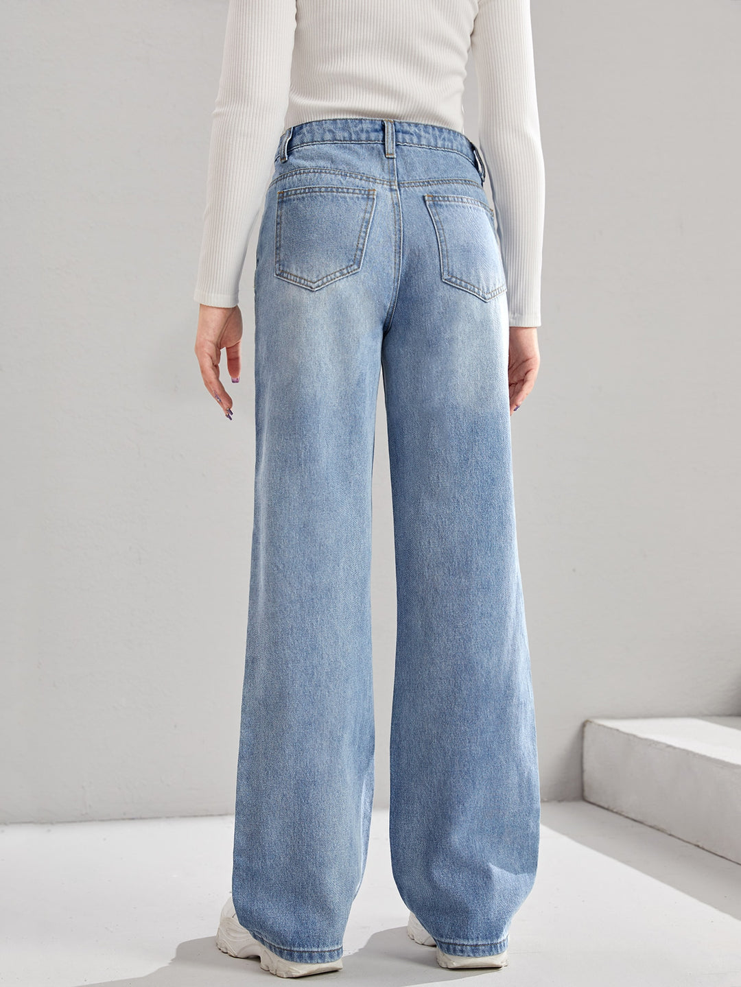 Jeans SHEIN, albastru