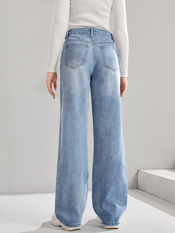 Jeans SHEIN, albastru