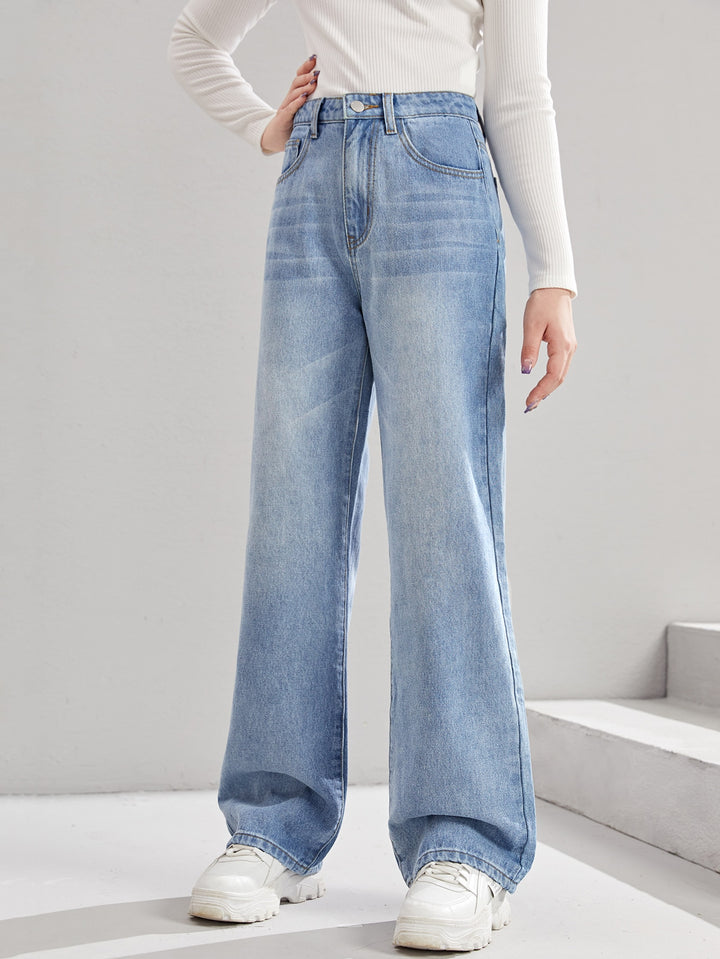 Jeans SHEIN, albastru
