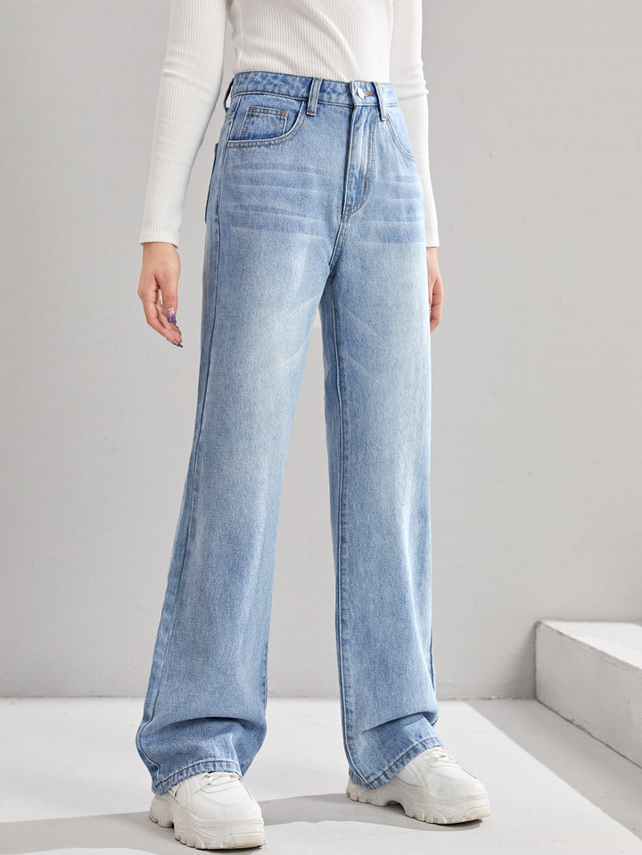 Jeans SHEIN, albastru