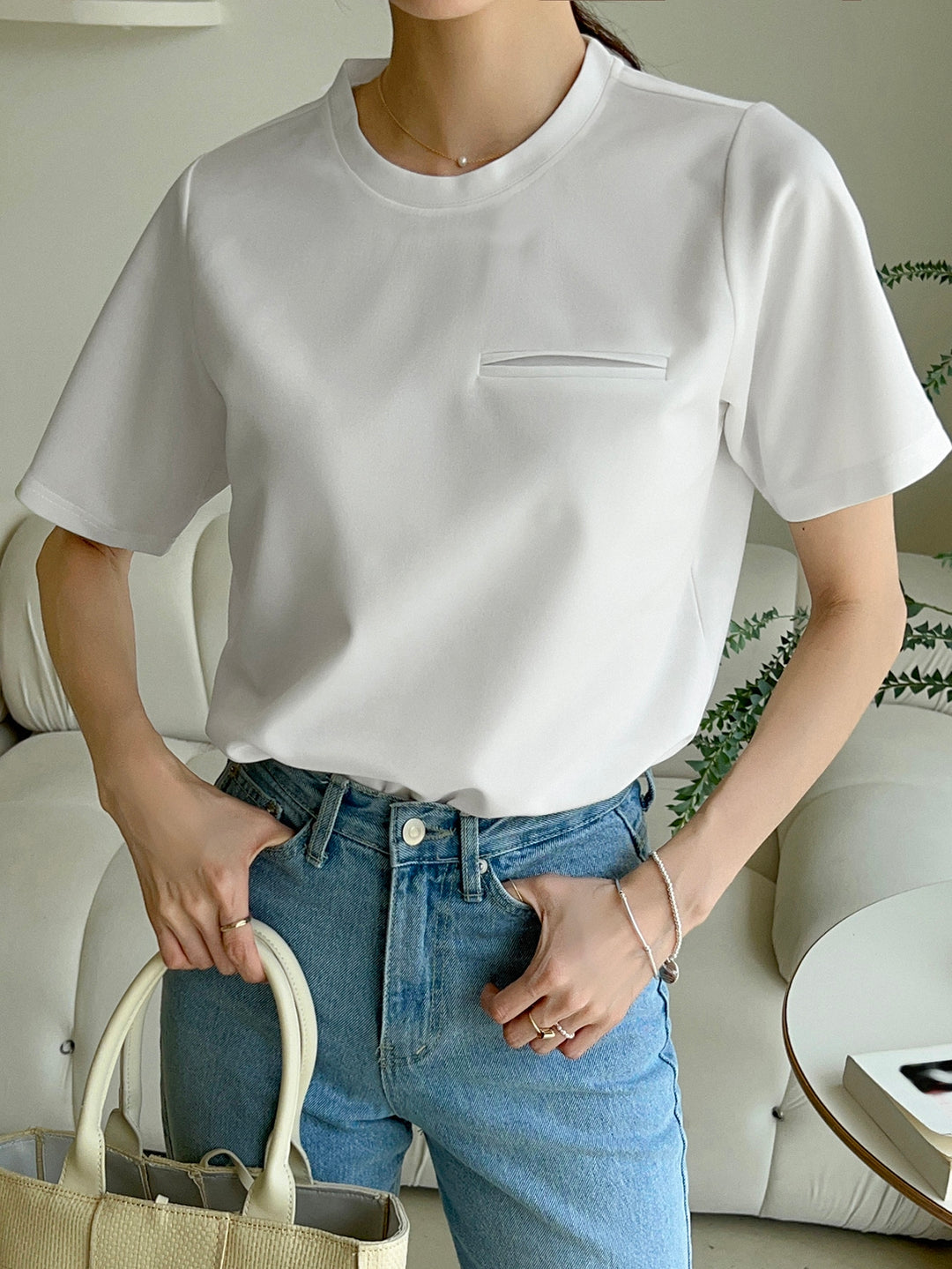 Tricou SHEIN, alb