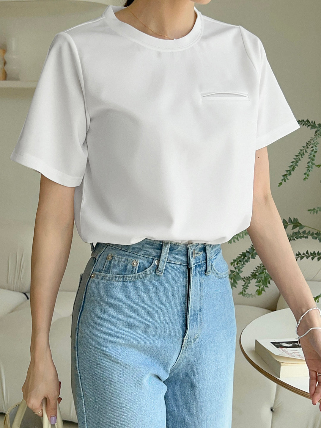 Tricou SHEIN, alb