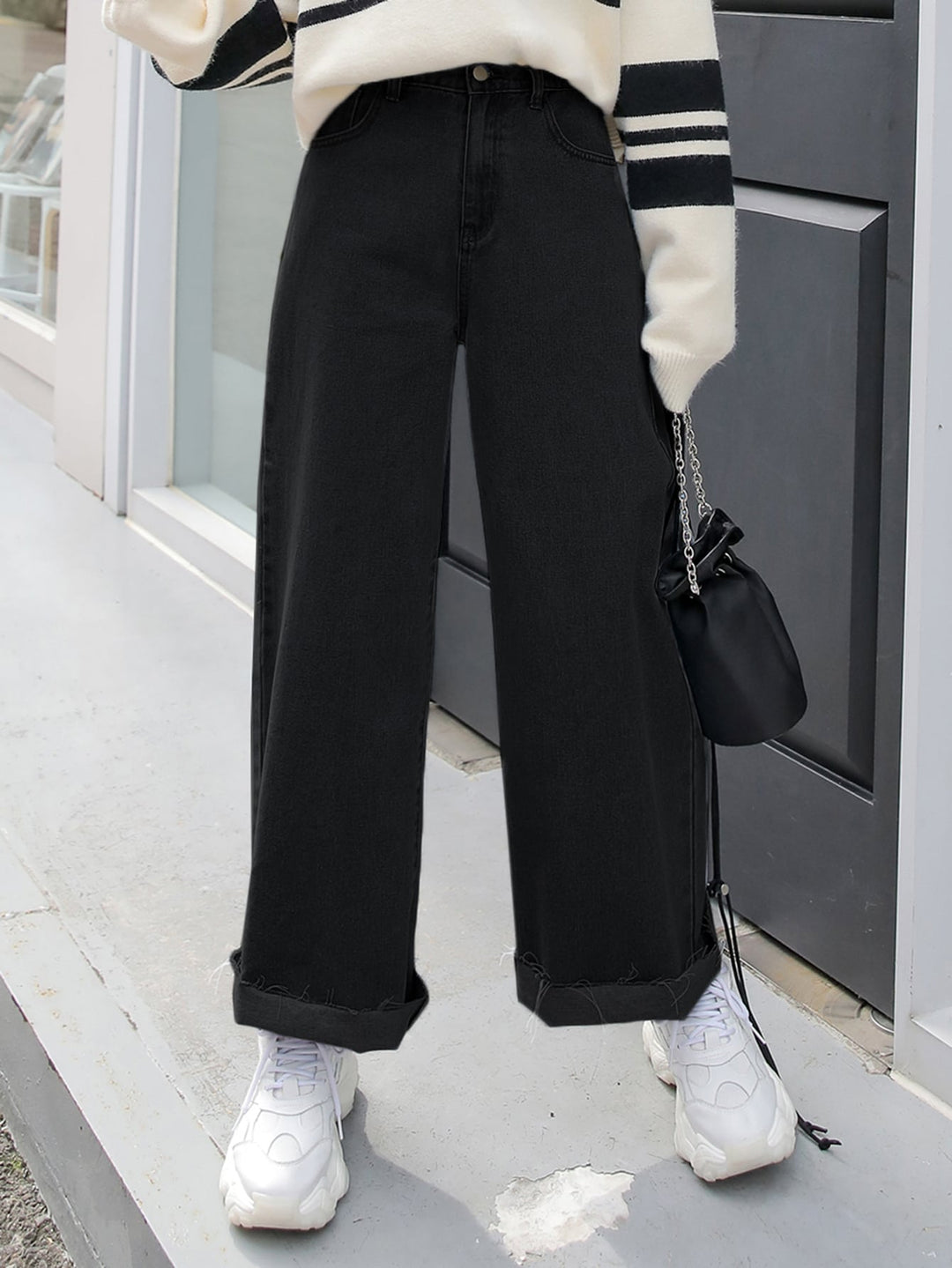 Jeans SHEIN, negru