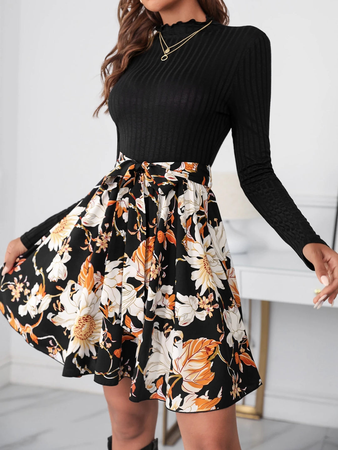 Rochie mini SHEIN, mix culori