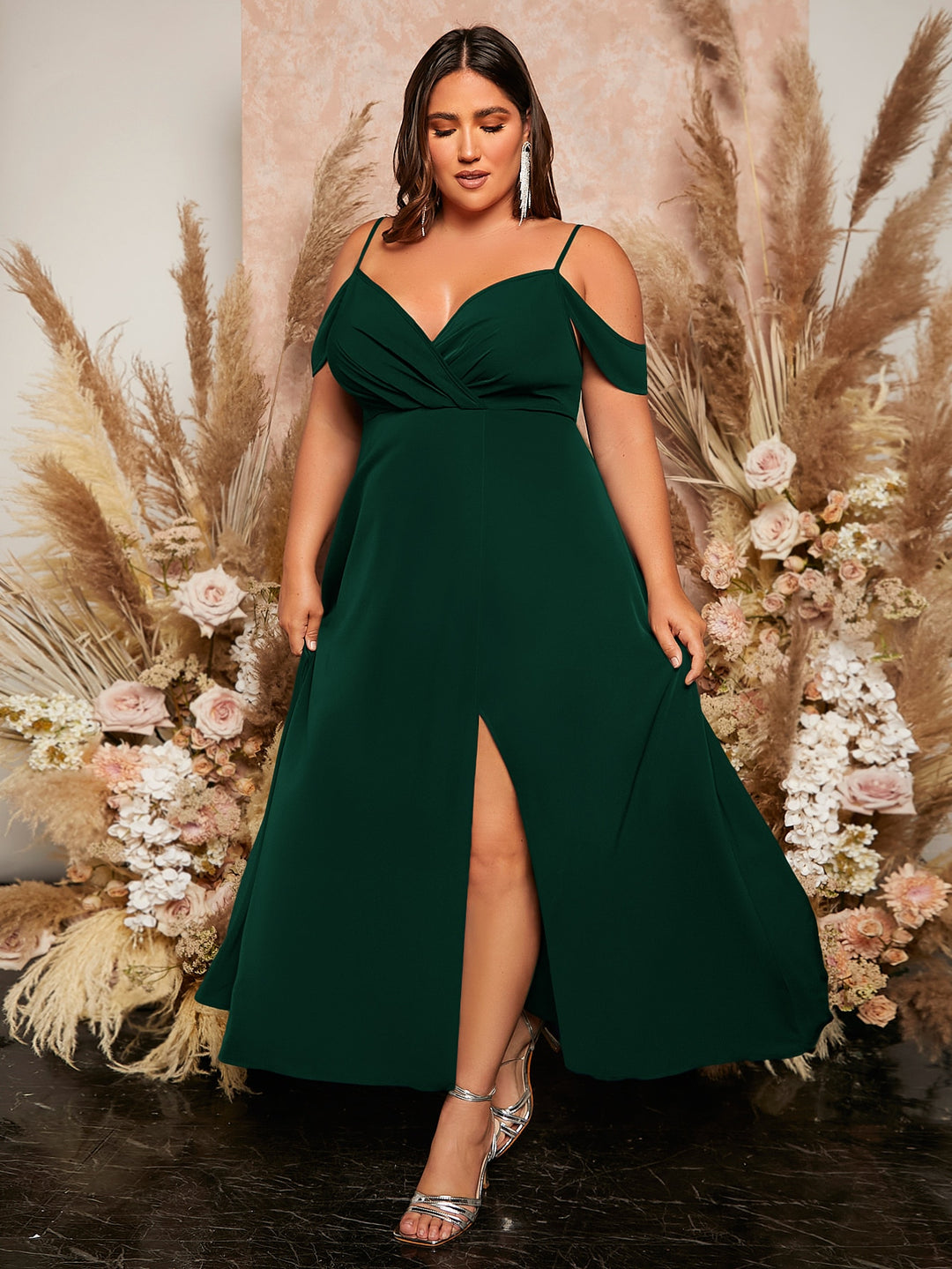 Rochie SHEIN, verde
