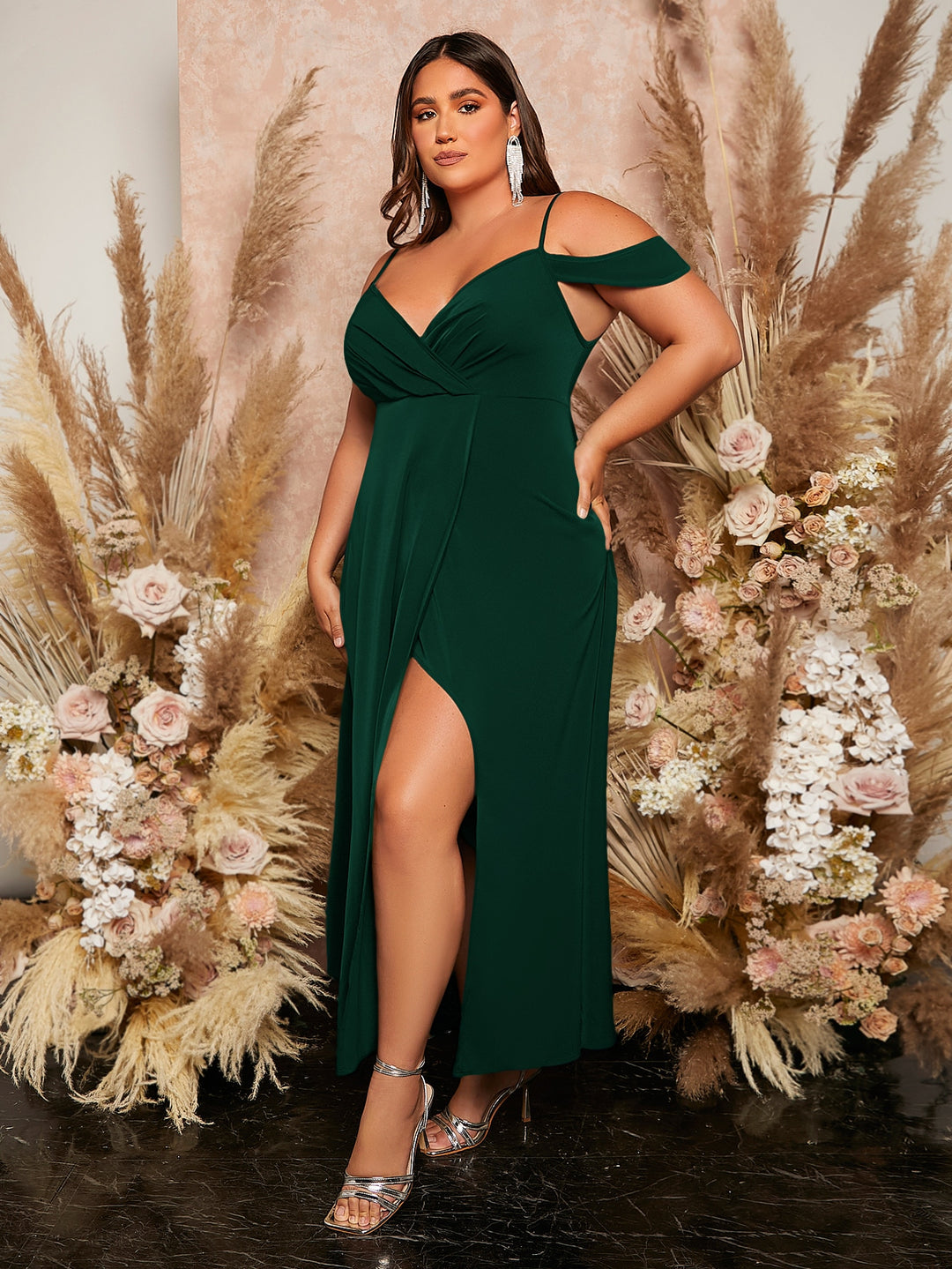 Rochie SHEIN, verde