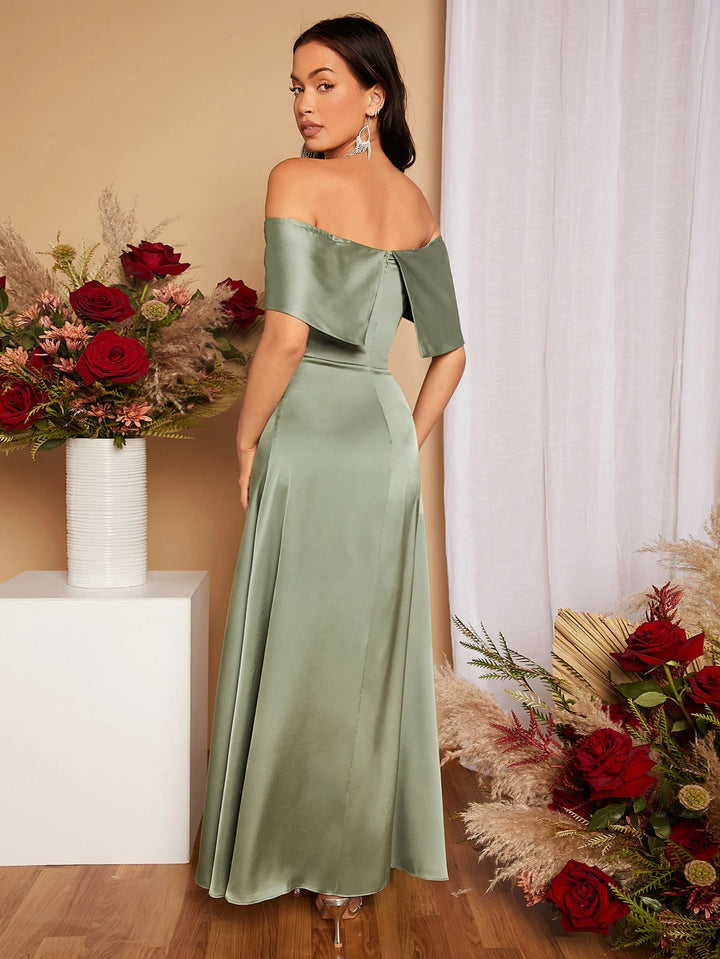 Rochie maxi SHEIN, verde