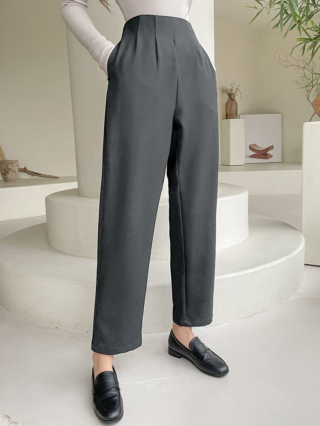 Pantaloni SHEIN, gri
