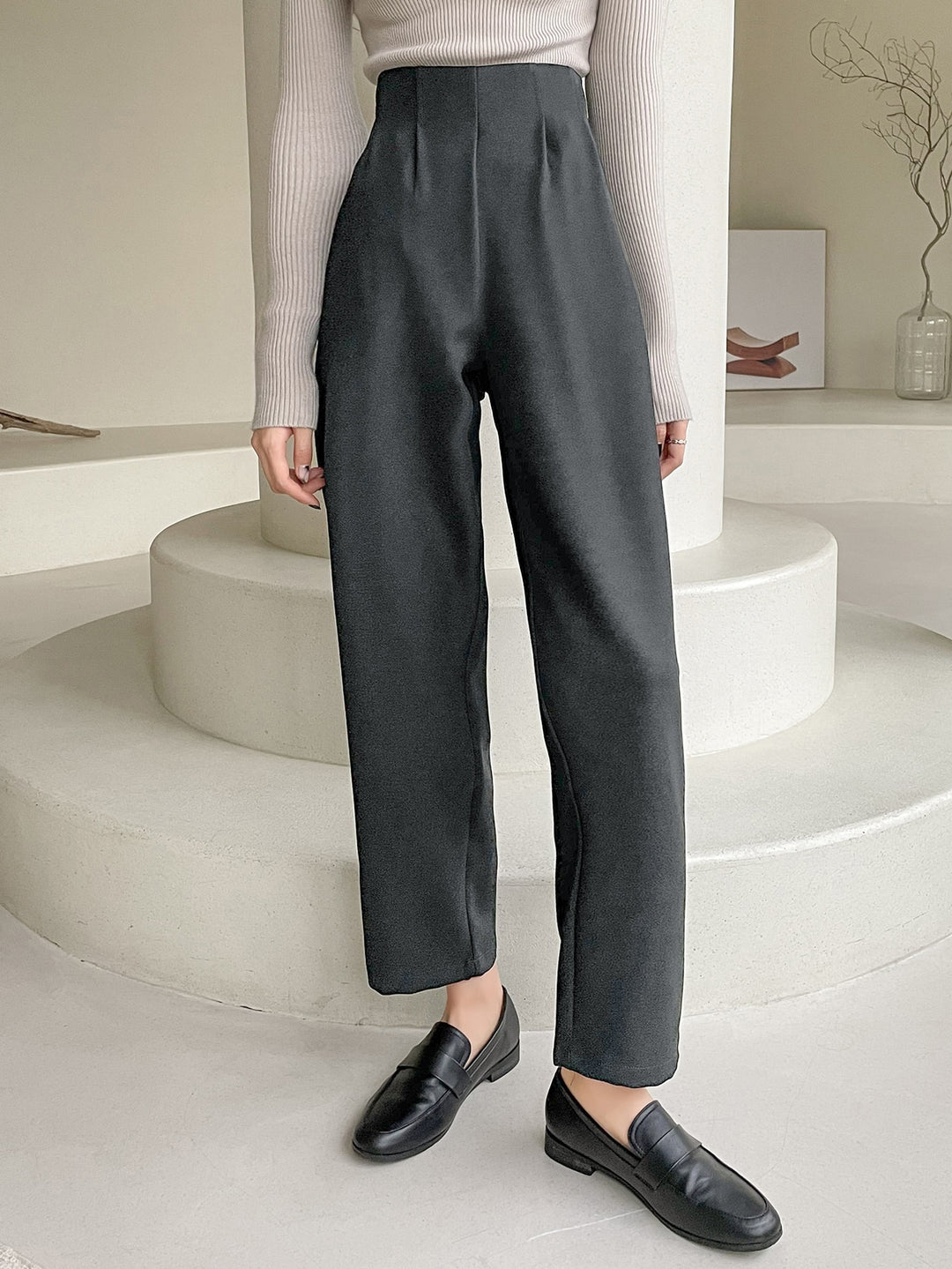 Pantaloni SHEIN, gri