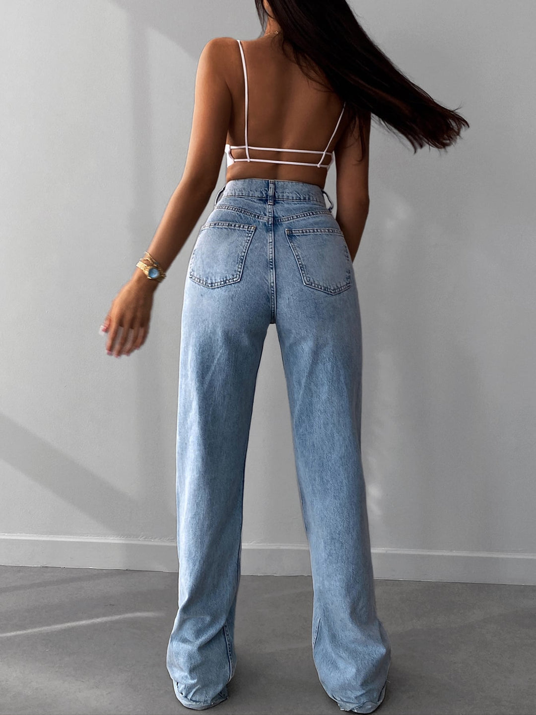 Jeans SHEIN, albastru